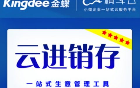 金蝶精斗云进销存3