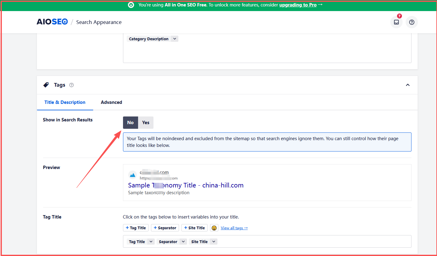 WordPress SEO教程:如何关闭Tag页面被Google收录(以All in One SEO插件为例)